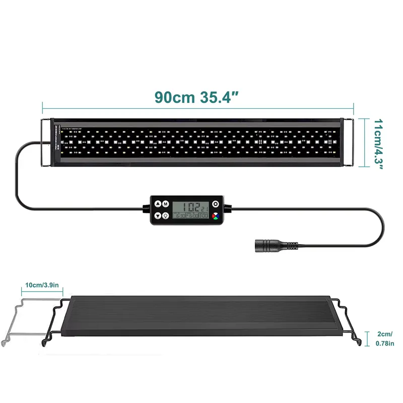 Aquarium Planted Fish Tank - ไฟ LED สำหรับตู้ปลา SIROKA SRK-YFT ขนาด