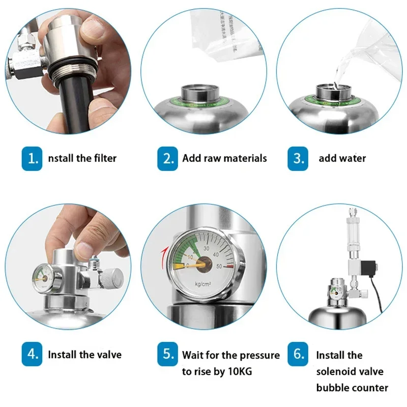 Aquarium CO2 Generator system  - Aquarium Plant No Co2 บทวิจารณ์และราคา