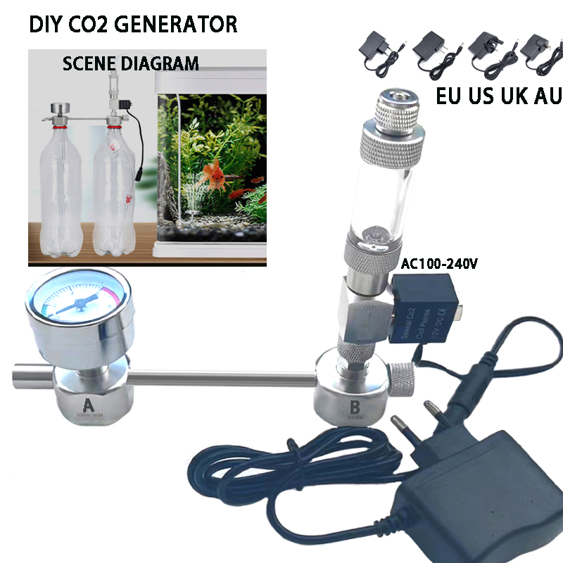 ชุดระบบเครื่องกำเนิด CO2 สำหรั - Aquarium Plant No Co2 บทวิจารณ์และราคา