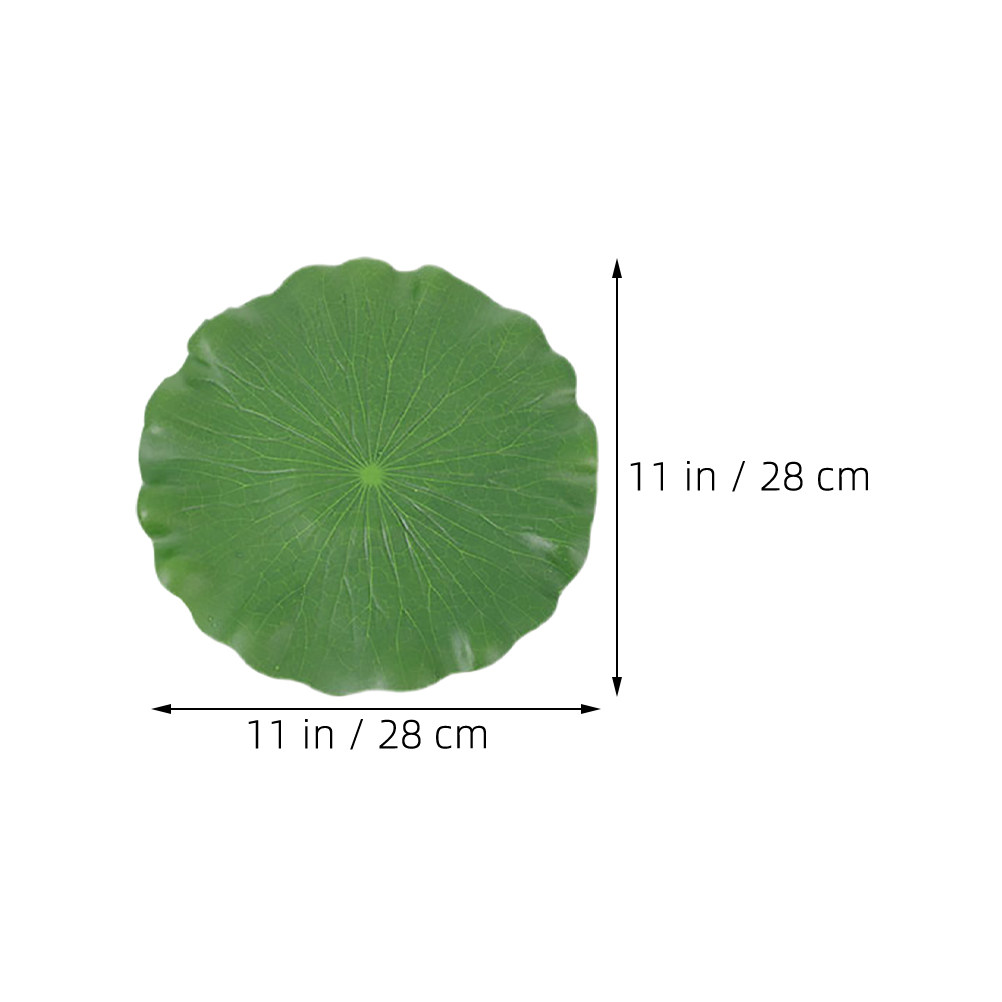 ใบบัวประดิษฐ์ 15 ชิ้น ใบไม้ลอย - Aquarium Plants บทวิจารณ์และราคา