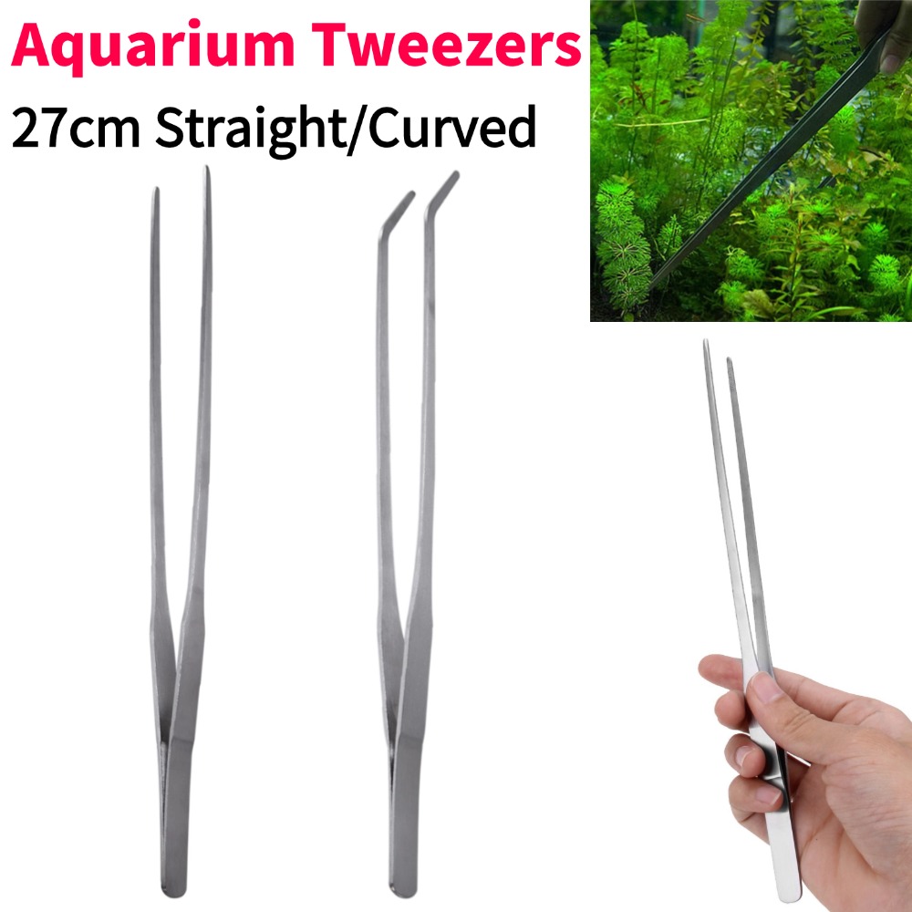 สแตนเลส Aquarium แหนบคีมถังปลา - Planted Aquarium Maintenance Kit บทวิจารณ์และราคา