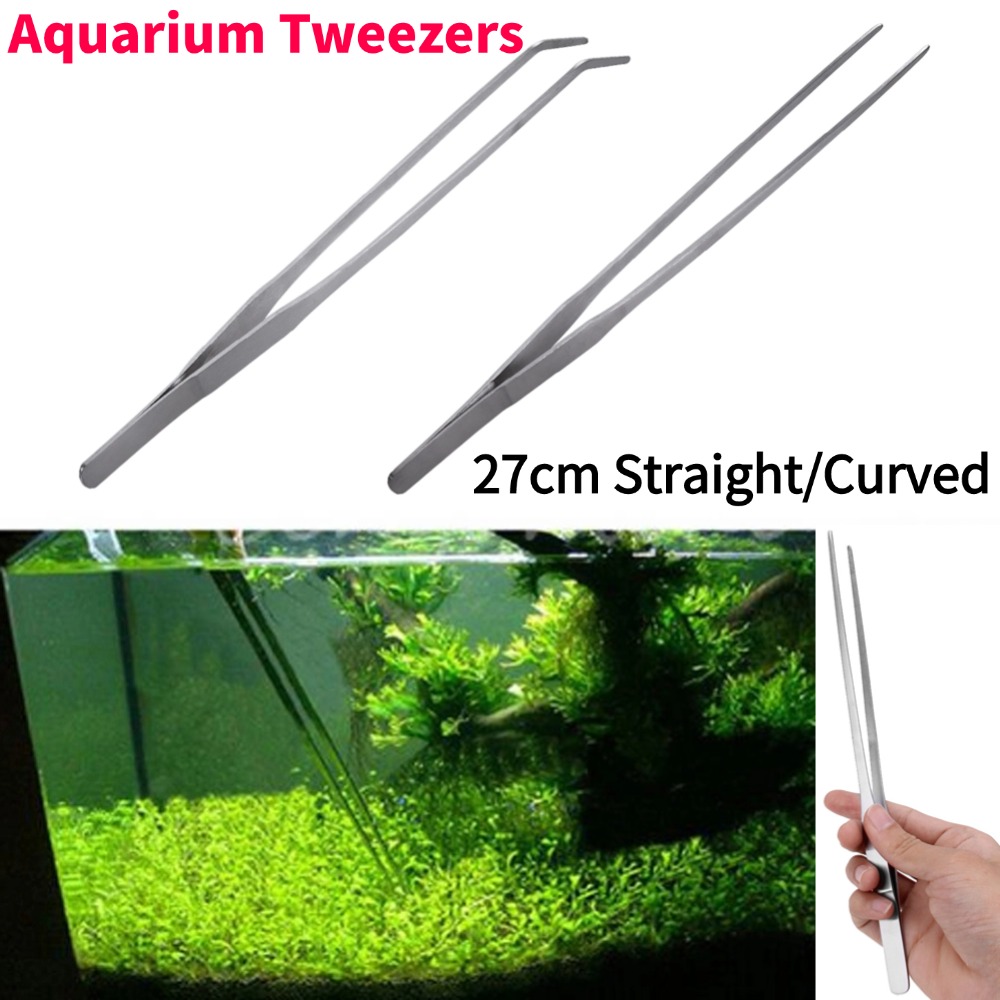 สแตนเลส Aquarium แหนบคีมถังปลา - Planted Aquarium Maintenance Kit บทวิจารณ์และราคา