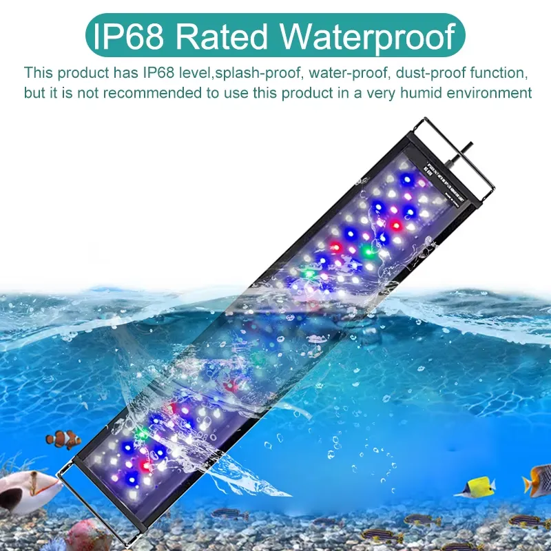 ไฟ LED สำหรับตู้ปลา SIROKA SRK - Aquarium Planted Fish Tank บทวิจารณ์และราคา