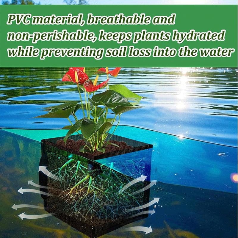 ตะกร้าปลูกต้นไม้ในบ่อตาข่ายสีด - Aquarium Plants บทวิจารณ์และราคา