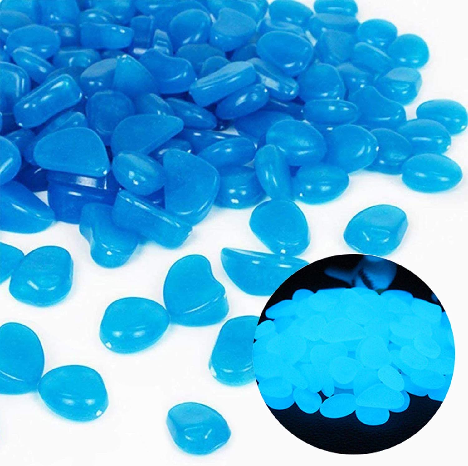 ถังปลา Rocks Glow Blue Pebbles - Aquarium Plants บทวิจารณ์และราคา