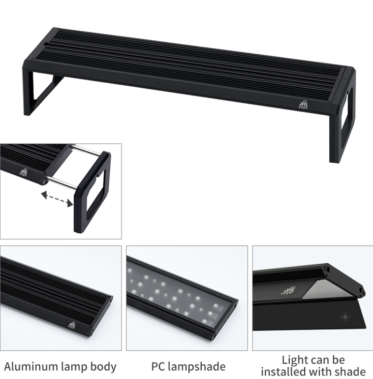 ไฟตู้ปลาแบบ LED RGB UV รุ่น We - Led Planted Tank Light บทวิจารณ์และราคา