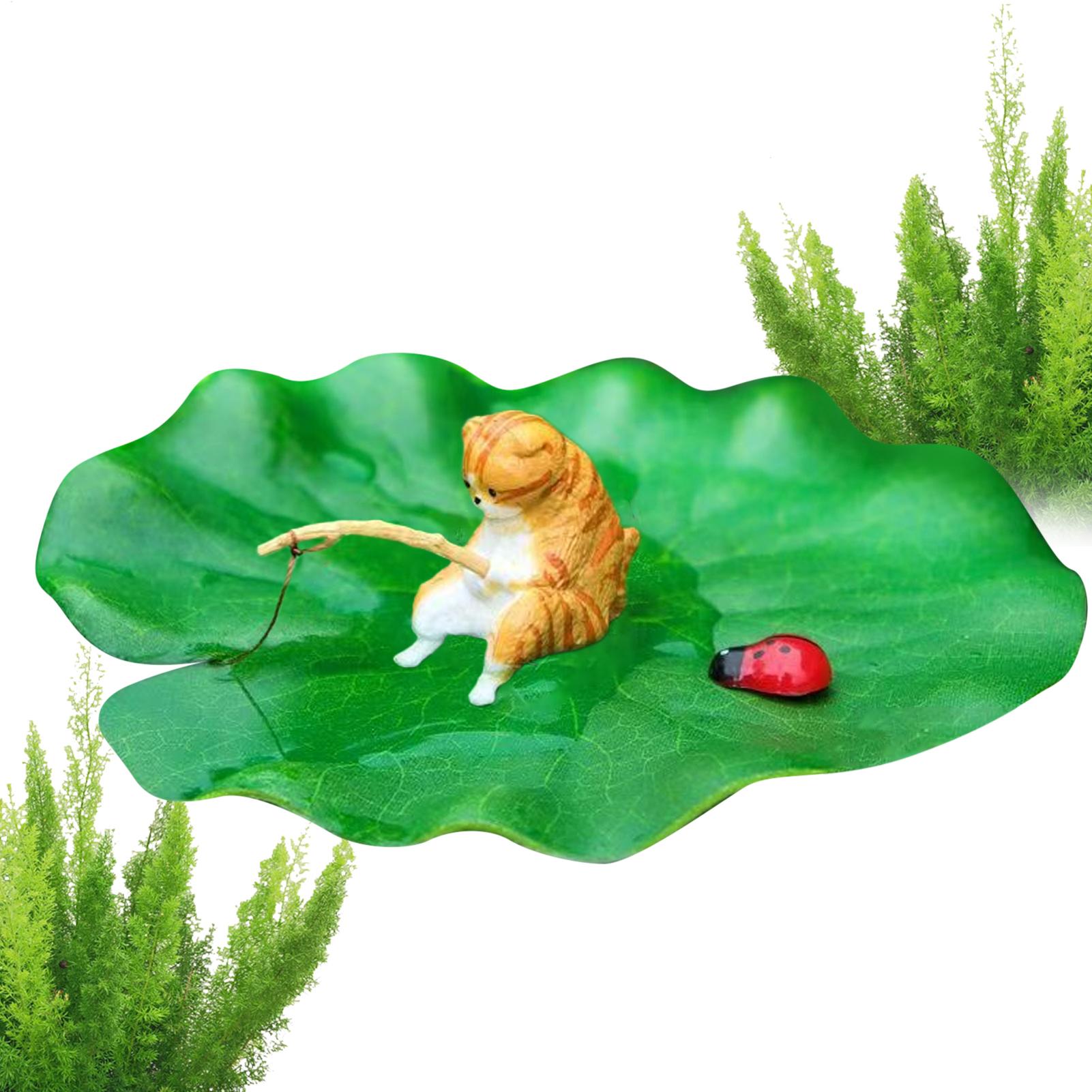 โมเดลตกแต่งตู้ปลาใบบัวลอยน้ำขน - Aquarium Planted Tree บทวิจารณ์และราคา