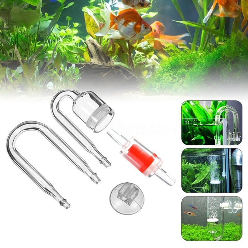 DIY ชุดกระจาย CO2 4ชิ้นสำหรับต - Aquarium Plant No Co2 บทวิจารณ์และราคา