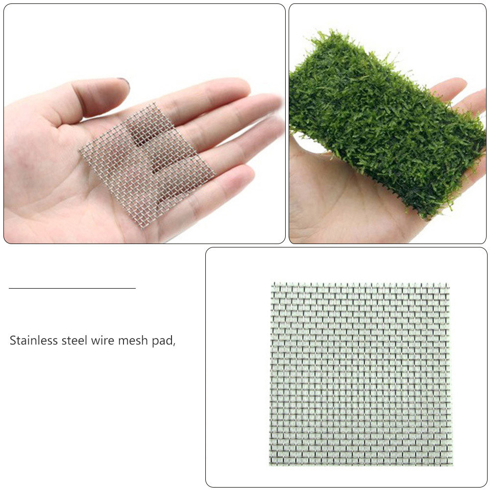 15 ชิ้นแผ่นตาข่ายสแตนเลสสำหรับ - Aquarium Plants บทวิจารณ์และราคา